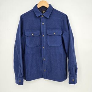 Vintage‎ 1950s Lee 101 Wool Shirt Jacket - Mens S, Royal Blue